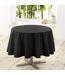 Nappe Ronde Antitache Essentiel 180cm Noir-1