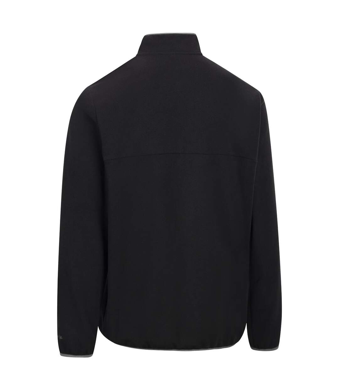 Mens Hosta Anti-pilling Fleece Top Black Trespass-3