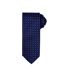 Premier Mens Micro Dot Pattern Formal Work Tie (One Size) (Navy/ White) - UTRW5234