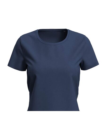 T-shirt Lux Femme Bleu Marine Stedman
