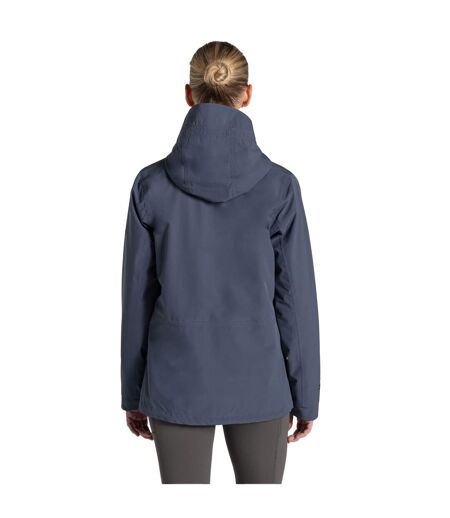 Womens/ladies National Trust Cinquefoil Waterproof Jacket Anthracite Craghoppers