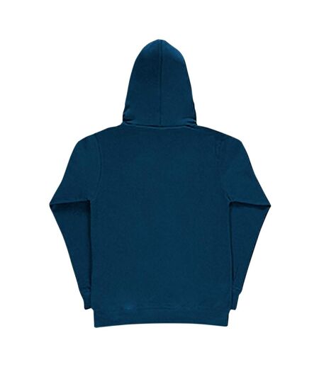 Sweatshirt Uni À Capuche Femme Bleu Marine SG