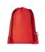 Oriole Recycled Drawstring Backpack One Size Red Bullet-1