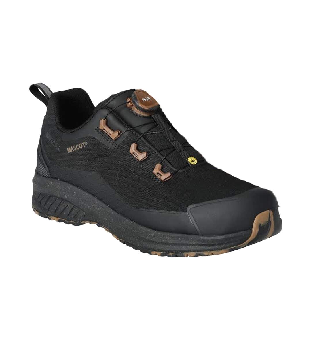 Womens/ladies Footwear Customized Safety Shoes Black Mascot-1