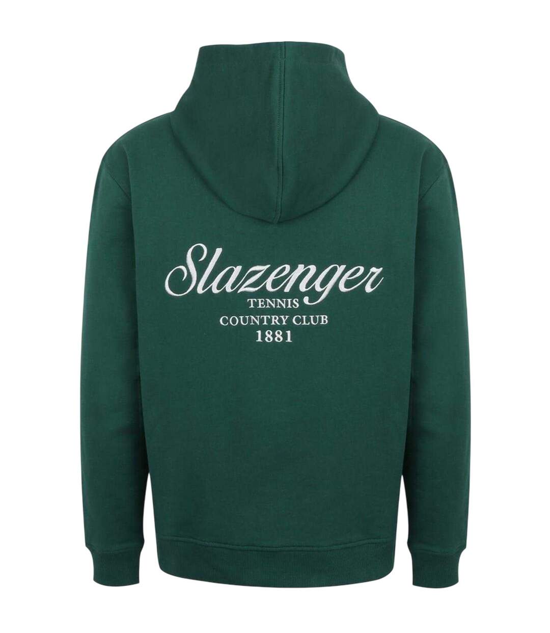Sweat À Capuche Homme Vert Slazenger-2