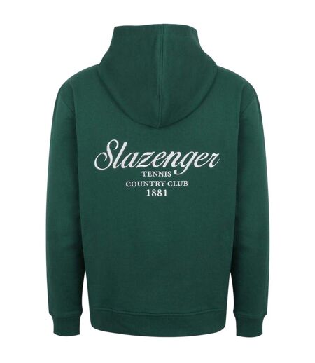 Sweat À Capuche Homme Vert Slazenger