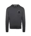Mens Crew Neck Long-sleeved Sweatshirt Antracite Aquascutum-1