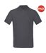 Polos homme gris foncé B&C