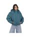 Doudoune Femme Bleu Sarcelle Brave Soul-1