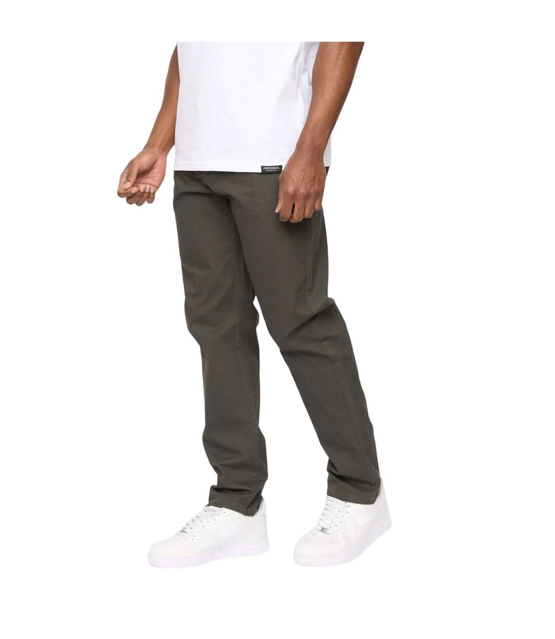 Pantalon Roysden Homme Vert Crosshatch-1
