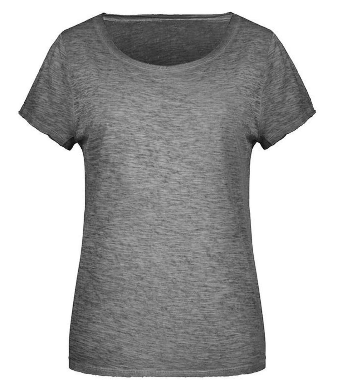 T-shirt bio - Femme - 8015 - gris graphite