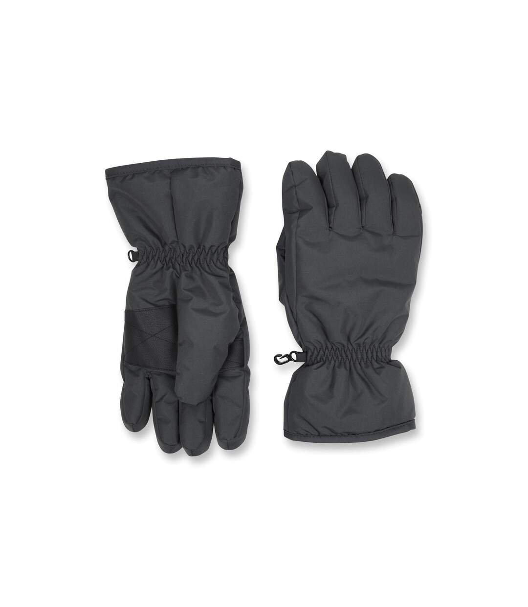 Gants De Ski Unis Homme Gris Foncé Mountain Warehouse-1