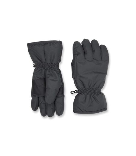Gants De Ski Unis Homme Gris Foncé Mountain Warehouse