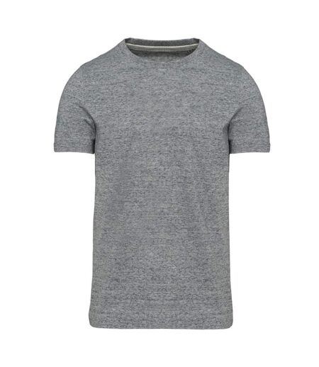 Kariban Vintage Mens Short Sleeve T-Shirt (Slub Grey Heather) - UTPC3765