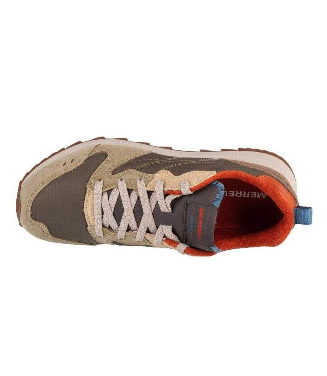 Mens Alpine 83 Suede Sport Trainers Brown Merrell-3