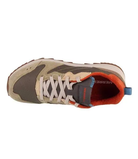 Mens Alpine 83 Suede Sport Trainers Brown Merrell