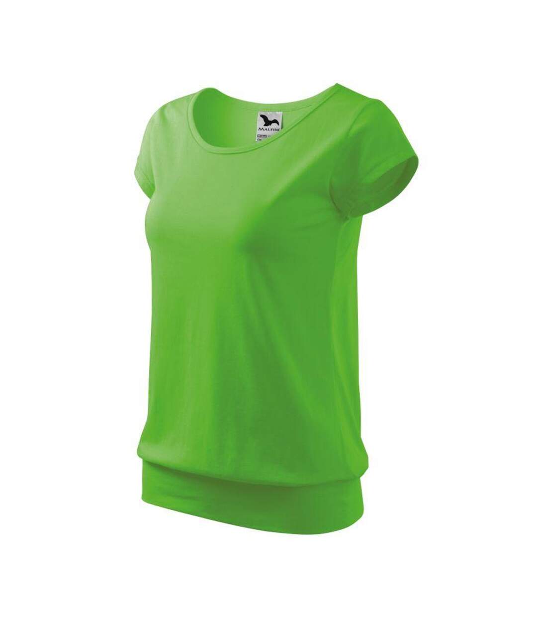 Womens/ladies City T-shirt Green Adler-3