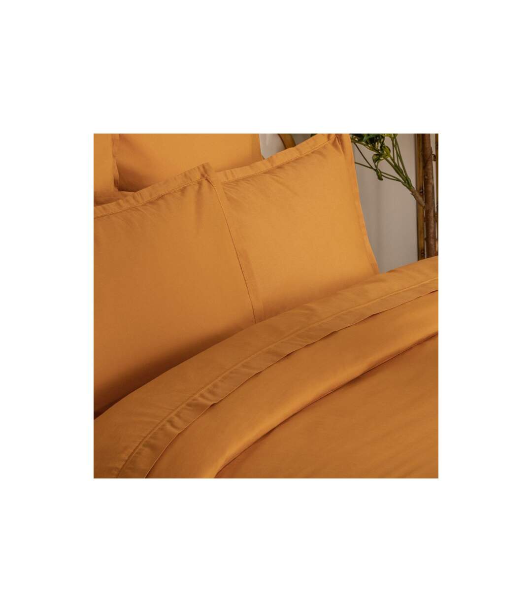 Housse de Couette Intérieur 240x220cm Jaune Cumin-4