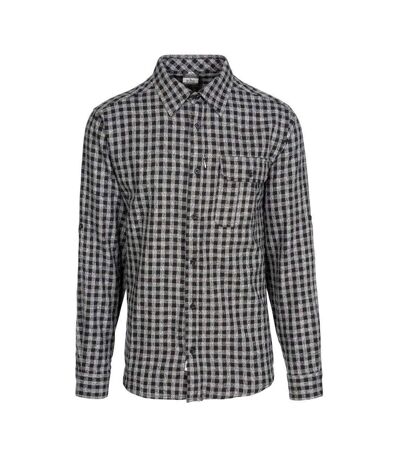 Chemise Motif/style À Carreaux Participate Homme Noir Trespass