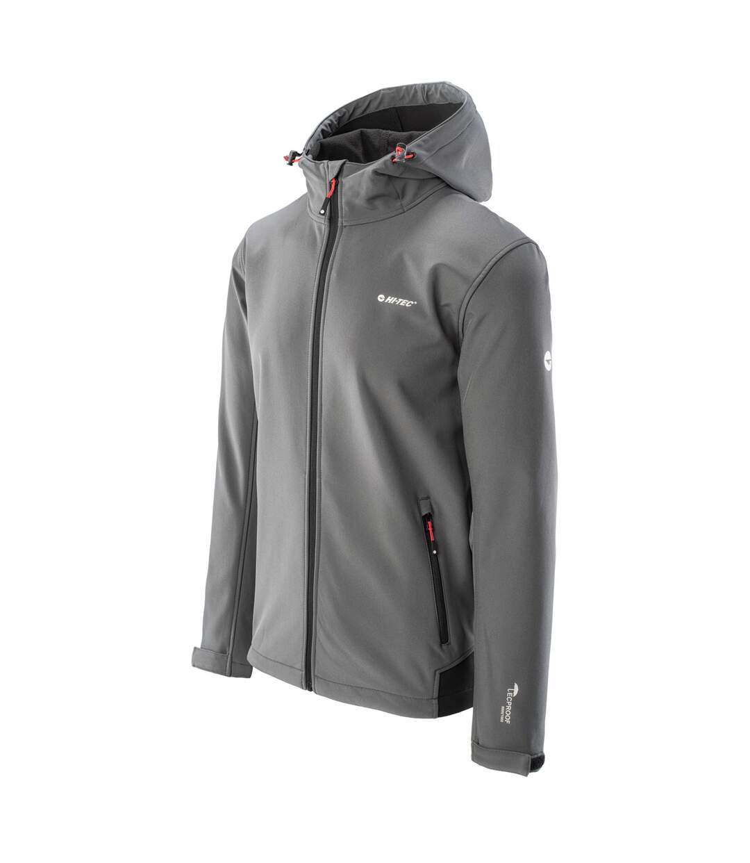 Veste softshell noxon homme gris foncé / noir Hi-Tec-3