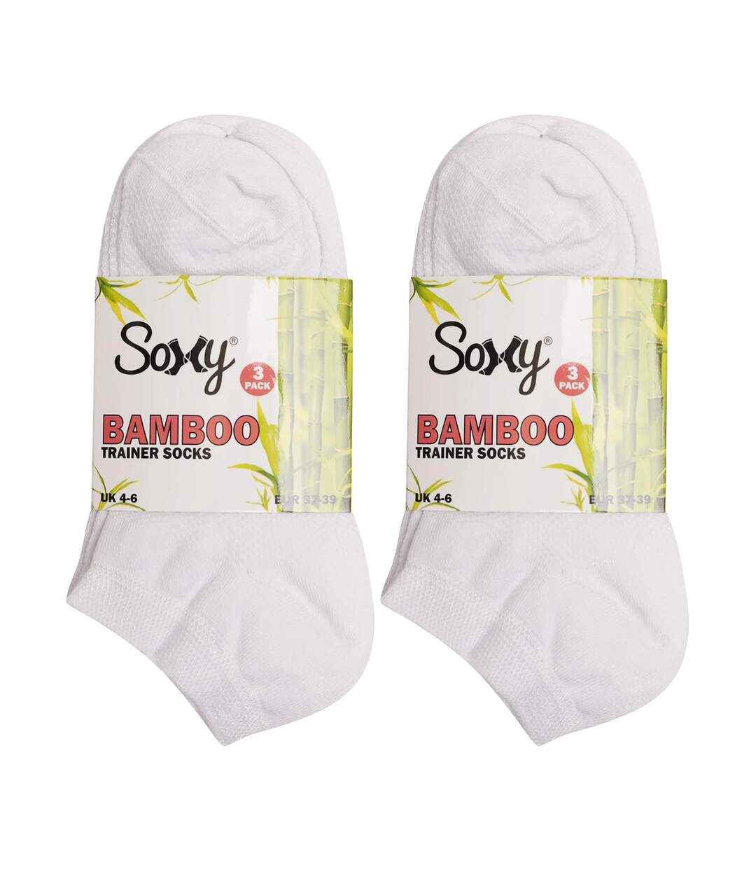 Socquettes Femme Blanc Soxy-3
