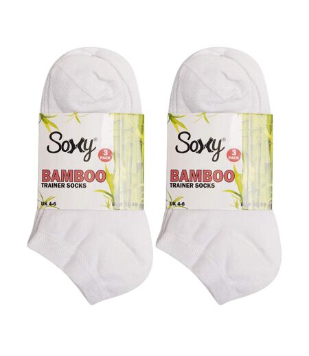 Socquettes Femme Blanc Soxy
