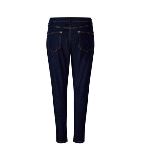 Womens/ladies High Waist Skinny Jeans Blue Wednesday