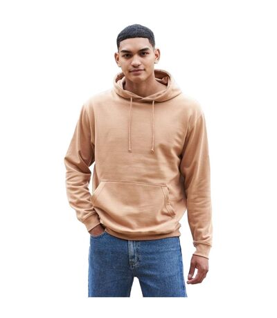 Sweat À Capuche College Adulte Marron Clair Awdis