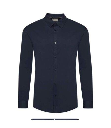 Chemise Motif/style Uni Homme Bleu Marine Guess