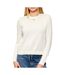 Pull ecru femme tommy hilfiger essential-1