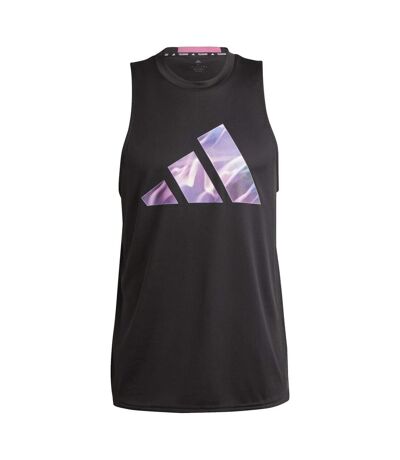 Débardeur designed for movement hiit femme noir / rose Adidas