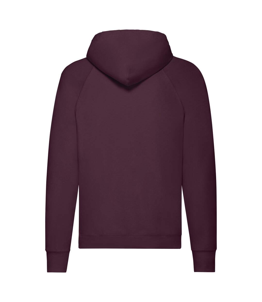 Sweat À Capuche Homme Bordeaux Fruit Of The Loom-2