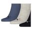 Puma Unisex Adult Quarter Training Ankle Socks (Pack of 3) (Navy/Black/Light Grey) - UTRD697-2