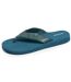 Isotoner Tongs femme sandales plage d'été, semelles eva légères et confortable-1