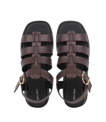 Sandales Motif/style Gladiateur Femme Taupe Jack Wills