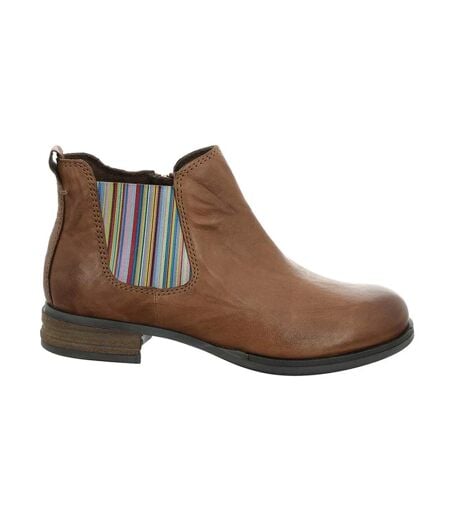Bottines Femme Marron Cognac Jose Beut