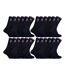 24 Pairs Multipack Mens Classic Sport Breathable Socks-1