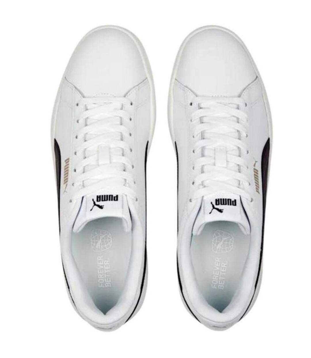 Baskets Smash 3.0 Adulte Blanc Noir Puma-4