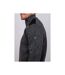 Pull camionneur zippé empiècements suédine LOTIRON-3
