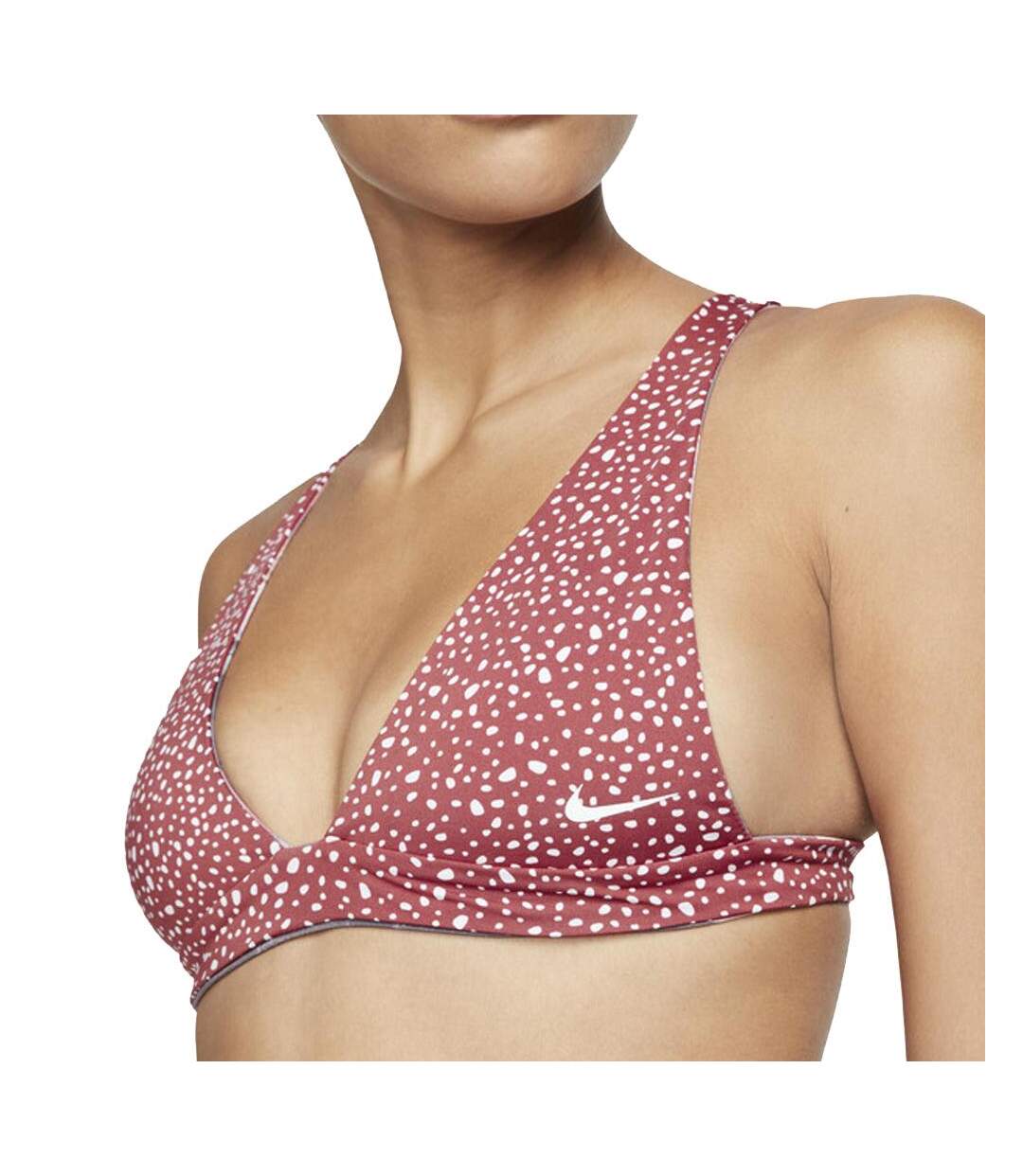 Haut de maillot de bain Rouge Femme Nike Reversible Bralette - L-1