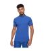 Mens Allred Polo Shirt Blue Crosshatch-2