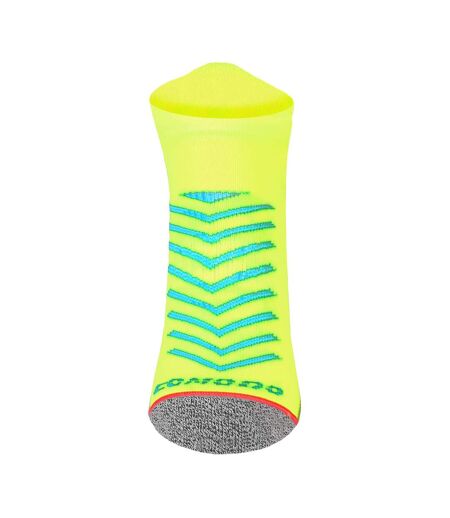 COMODO - 1 Paire Chaussettes Running Hi Vis Coolmax Sport pour Eté