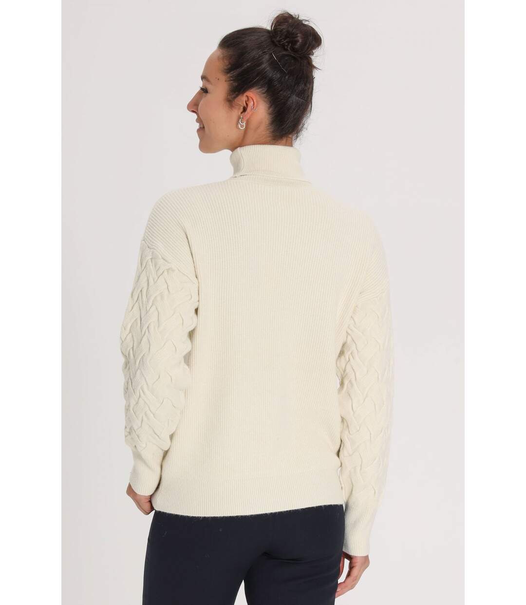 Pull PILOU Ecru-5