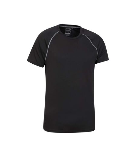 Mens Endurance Isocool T-shirt Black Mountain Warehouse