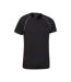 Mens Endurance Isocool T-shirt Black Mountain Warehouse-4