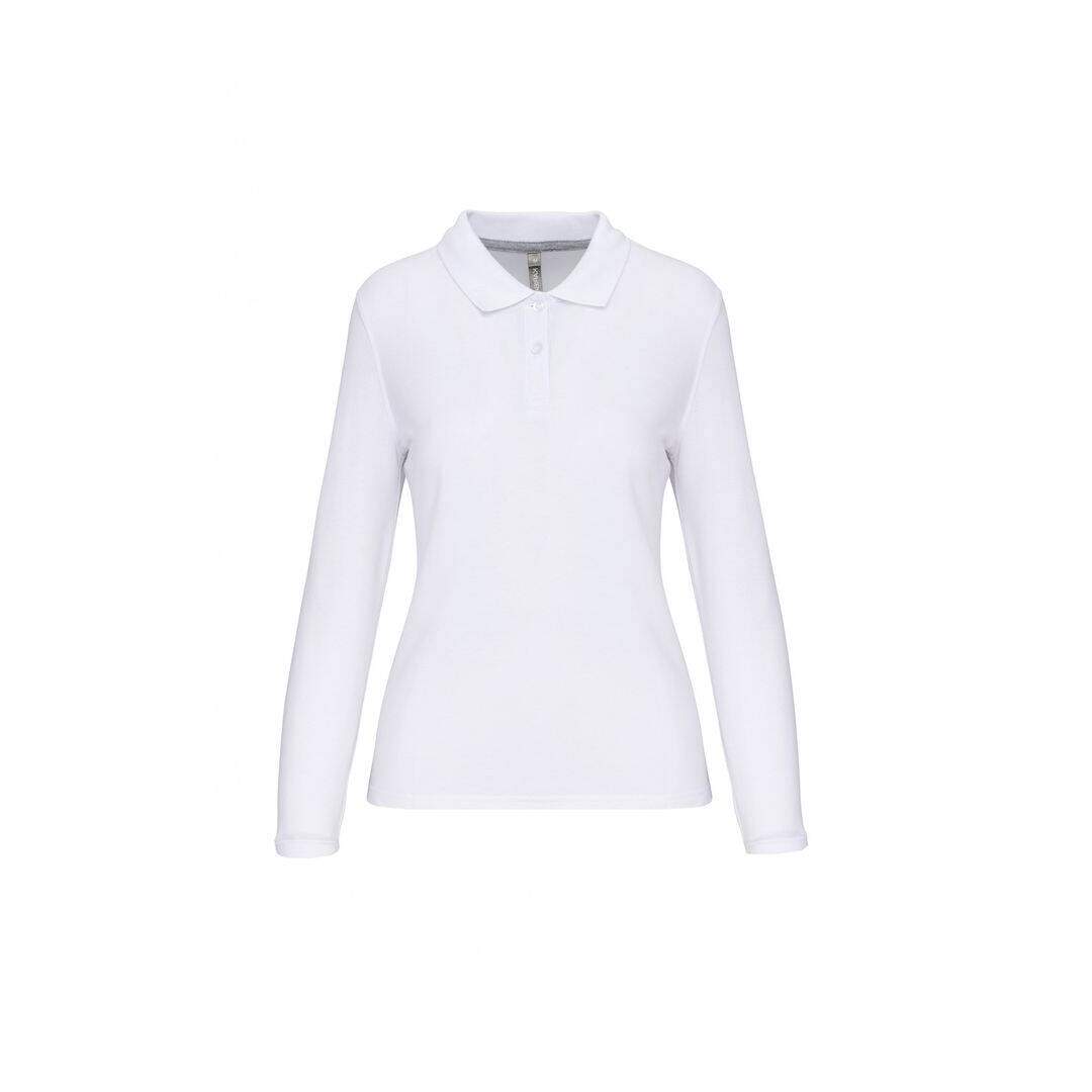 Polo manches longues femme WK. Designed To Work-1