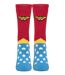 Womens Wonder Woman Socks | Heat Holders | Ladies Novelty Thermal DC Universe Socks for Winter