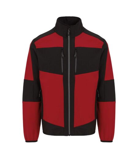 Regatta Unisex Adult E-Volve 2 Layer Soft Shell Jacket (Classic Red/Black)