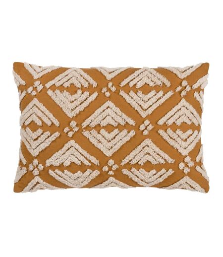 Taya tufted cushion cover 60cm x 40cm gold Yard