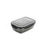 Lox 850ml lunch box one size transparent grey MidOcean-3